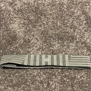 Gray lululemon headband